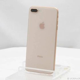 〔中古品〕 iPhone8 Plus 256GB ゴールド NQ9Q2J／A SIMフリー【295】