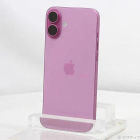〔中古品〕 iPhone16 Plus 128GB ピンク 3N345J／A SIMフリー【377】