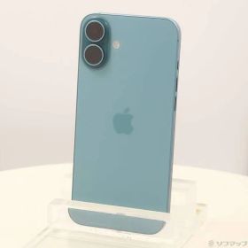 〔中古品〕 iPhone16 Plus 256GB ティール MXVL3J／A SIMフリー【258】