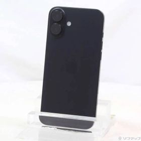 〔中古品〕 iPhone16 Plus 128GB ブラック 3N343J／A SIMフリー【196】