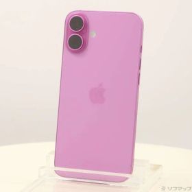 〔中古品〕 iPhone16 Plus 128GB ピンク 3N345J／A SIMフリー【297】