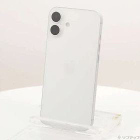 〔中古品〕 iPhone16 Plus 256GB ホワイト MXVH3J／A SIMフリー【262】
