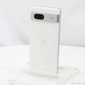 〔中古品〕 Google Pixel 7a 128GB スノー GA04274-JP docomo SIMフリー 〔ネットワーク利用制限▲〕【258】