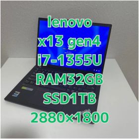 最終値下 Lenovo ThinkPad x13 gen4 i7 32GB1TB