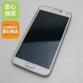 ギャラクシー(Galaxy)の良品中古 SC-04F GALAXY S5 シマリーホワイト M000(スマートフォン本体)