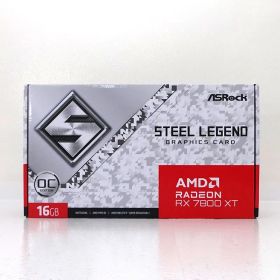 【三重店】ASRock Radeon RX 7800 XT Steel Legend 16GB OC グラフィックボード（アスロック/グラボ）【404-B890】