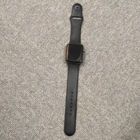 Apple Watch series3 42mm ブラックーバンド WR-50M