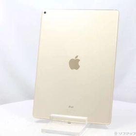 〔中古品〕 iPad Pro 12.9インチ 第1世代 128GB ゴールド ML0R2J／A Wi-Fi【352】