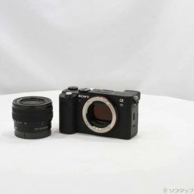 【中古】SONY(ソニー) α7C ズームレンズキット ブラック ILCE-7CL B 【258-ud】