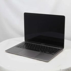 〔中古品〕 MacBook Air 13.3-inch Late-2020 MGN63J／A Apple M1 8コアCPU_7コアGPU 8GB SSD256GB スペースグレイ 〔14.7 Sonoma〕【297】