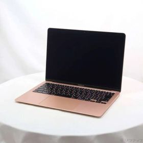 〔中古品〕 MacBook Air 13.3-inch Late-2020 MGND3J／A Apple M1 8コアCPU_7コアGPU 8GB SSD256GB ゴールド 〔15.3 Sequoia〕【349】