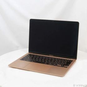 〔中古品〕 MacBook Air 13.3-inch Late 2020 MGND3J／A Apple M1 8コアCPU_7コアGPU 8GB SSD512GB ゴールド 〔12.6 Monterey〕【258】