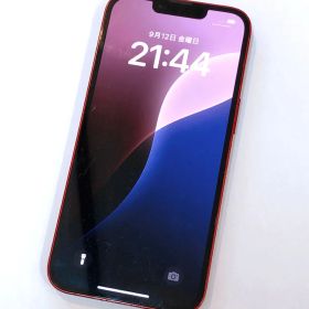 【2563】アップル iPhone 13 MLNF3J/A 128GB レッド ネットワーク利用制限無し SIMロック無し Apple アイフォン スマートフォン