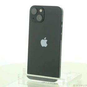 〔中古品〕 iPhone13 256GB ミッドナイト MLNH3J／A SIMフリー 〔ネットワーク利用制限▲〕【344】