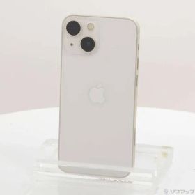 〔中古品〕 iPhone13 mini 128GB スターライト MLJE3J／A SIMフリー【348】