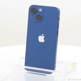 〔中古品〕 iPhone13 mini 128GB ブルー MLJH3J／A SIMフリー【348】