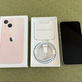 【美品】Apple iPhone 13mini ピンク 本体