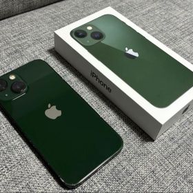 iPhone 13mini／グリーン／128GB／SIMフリー／バッテリー77%