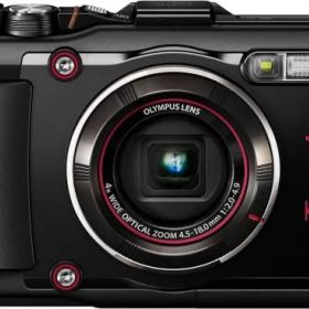 OLYMPUS デジタルカメラ STYLUS TG-4 Tough ブラック 1600万画素CMOS F2.0 15m 防水 100kgf耐荷重 GPS+電子コンパス&内蔵Wi-Fi TG-4 BLK