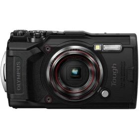 オリンパス OLYMPUS デジタルカメラ Tough TG-6 ブラック 1200万画素CMOS F2.0 15m 防水 100kgf耐荷重 GPS 内蔵Wi-Fi TG-6BLK