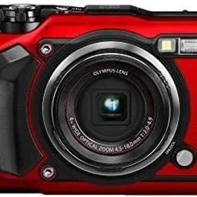 OLYMPUS デジタルカメラ Tough TG-5 レッド 1200万画素CMOS F2.0 15m 防水 100kgf耐荷重 GPS+電子コンパス&内蔵Wi-Fi TG-5 RED