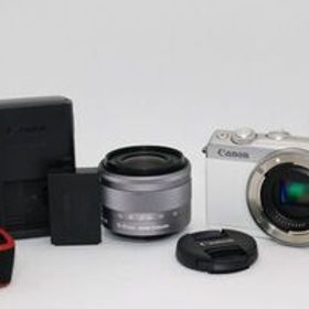 ■A+■キヤノン Canon EOS M100 ホワイト EF-M 15-45mm F3.5-6.3 IS STM ミラーレス一眼レンズキット Mirrorless Lens kit キャノン#Z5933