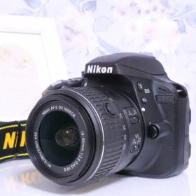 Nikon ニコン デジタル一眼レフカメラ D3300 レンズキット ブラック☆シャッター数極少！高画質でカメラデビューにオススメ☆25070103