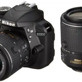 Nikon デジタル一眼レフカメラ D3300 ダブルズームキット2 ブラック