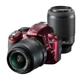 Nikon デジタル一眼レフカメラ D3100 レッド 200mmダブルズームキット D3100RDWZ200