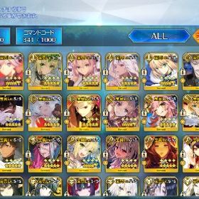 FGO 宝具MAX：35体 星5：110種類↑(320体↑) | FGOのアカウントデータ、RMTの販売・買取一覧