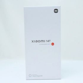 【液晶美品＊付属品完備】 au SIMフリー Xiaomi 14T 12GB/256GB Titan blue
