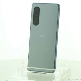 〔中古品〕 Xperia 5 III 128GB グリーン SO-53B docomo SIMフリー【368】