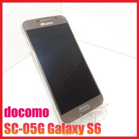 【ジャンク】docomo SC-05G Galaxy S6