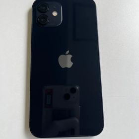 美品 iPhone 12 64GB ブラック バッテリー100% MGHN3J/A - 10190