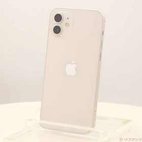 〔中古品〕 iPhone12 64GB ホワイト MGHP3J／A SIMフリー【371】
