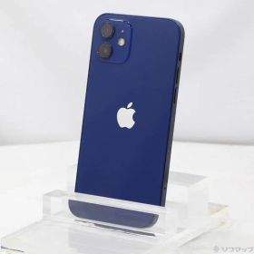 〔中古品〕 iPhone12 64GB ブルー MGHR3J／A SIMフリー【377】