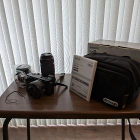 Sony a6100 デジタル一眼レフ ミラーレスカメラ バック付
