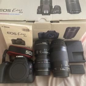 Canon EOS Kiss X9 一眼レフ 2X TELEPLUS MC7付き