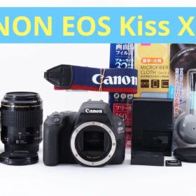 デジタル一眼レフ カメラ canon kiss x9標準&望遠ダブルレンズセット
