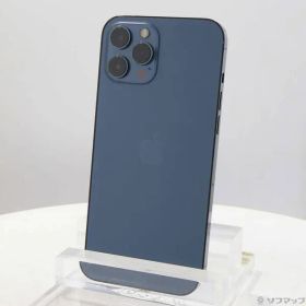 〔中古品〕 iPhone12 Pro Max 128GB パシフィックブルー MGCX3J／A SIMフリー【198】
