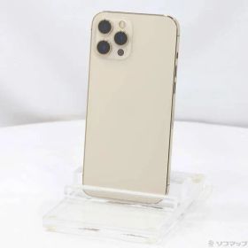 〔中古品〕 iPhone12 Pro Max 128GB ゴールド MGCW3J／A SIMフリー【251】