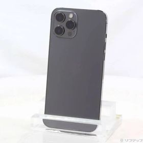 〔中古品〕 iPhone12 Pro Max 256GB グラファイト MGCY3J／A SIMフリー【377】
