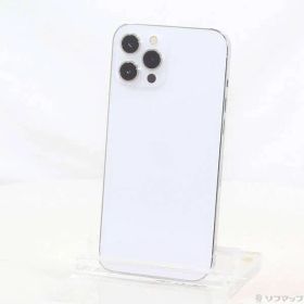 〔中古品〕 iPhone12 Pro Max 128GB シルバー MGCV3J／A SIMフリー【196】