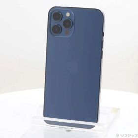 〔中古品〕 iPhone12 Pro Max 512GB パシフィックブルー MGD63J／A SIMフリー【295】