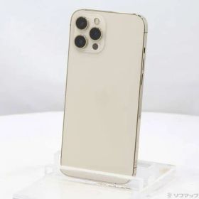 〔中古品〕 iPhone12 Pro Max 512GB ゴールド MGD53J／A SIMフリー【377】