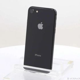 〔中古品〕 iPhone8 64GB スペースグレイ MQ782J／A SoftBank【262】