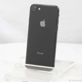 〔中古品〕 iPhone8 64GB スペースグレイ MQ782J／A SoftBank【348】