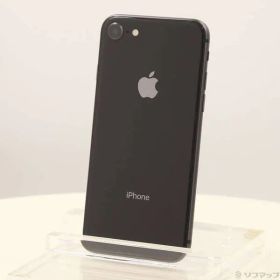 〔中古品〕 iPhone8 64GB スペースグレイ MQ782J／A SIMフリー【352】