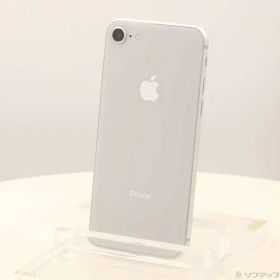 〔中古品〕 iPhone8 64GB シルバー MQ792J／A SIMフリー【377】