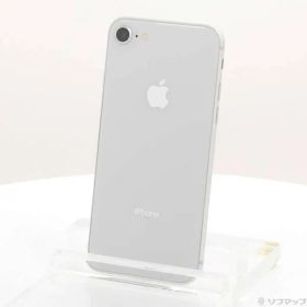 〔中古品〕 iPhone8 64GB シルバー MQ792J／A SIMフリー【295】